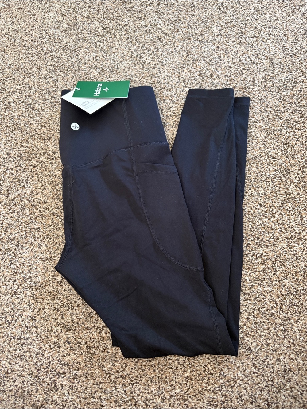 HALARA Black High-Waist Leggings